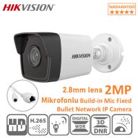 HIKVISION DS-2CD1023G0E-IUF 2MP 2.8MM 30M BULLET POE mikrofonlu